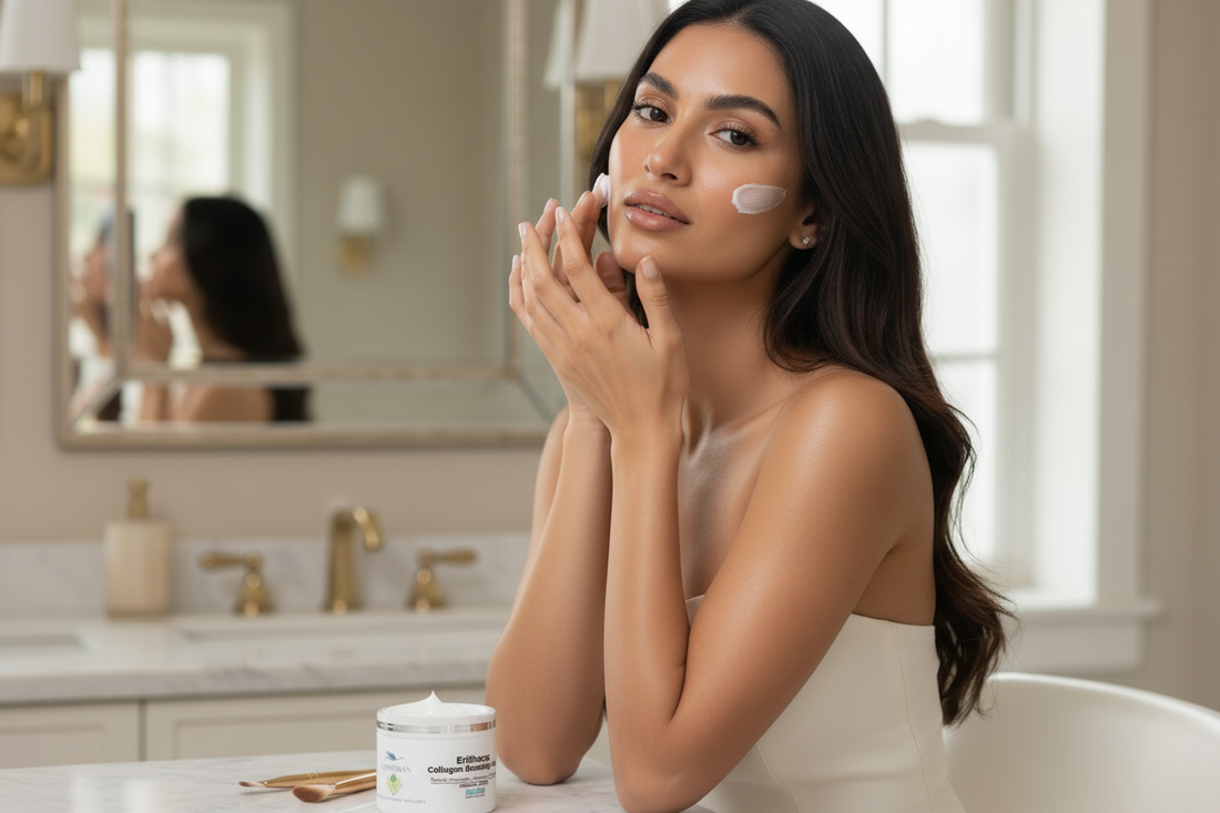 Female lifestyle with Stiltskin product softly in background