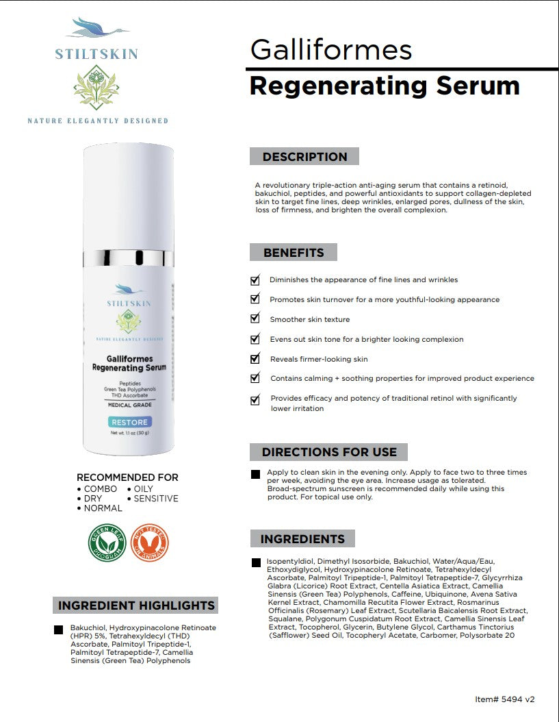 Galliformes Regenerating Serum
