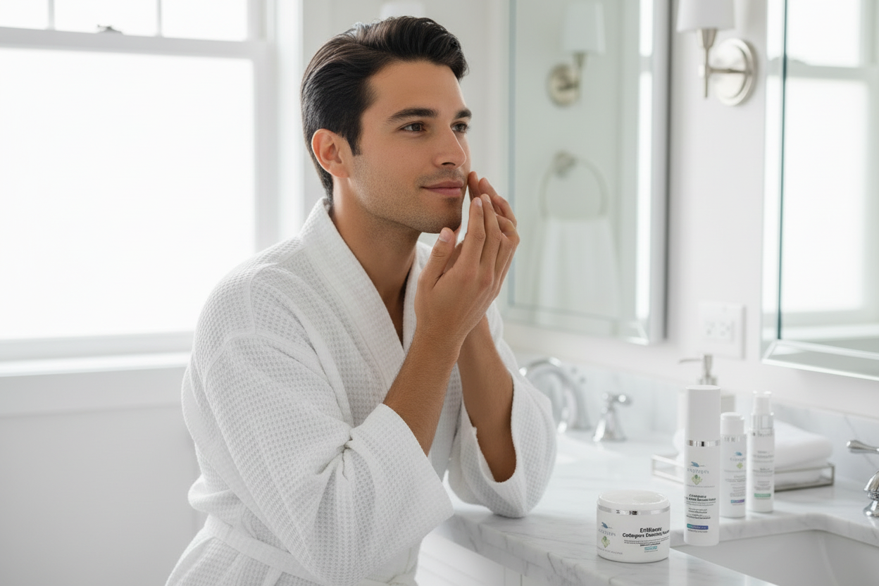 Daily Protection & Renewal - Latino Male