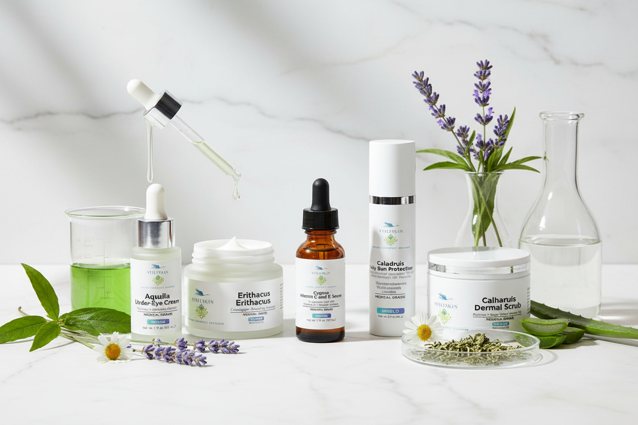 Stiltskin products with botanical ingredients